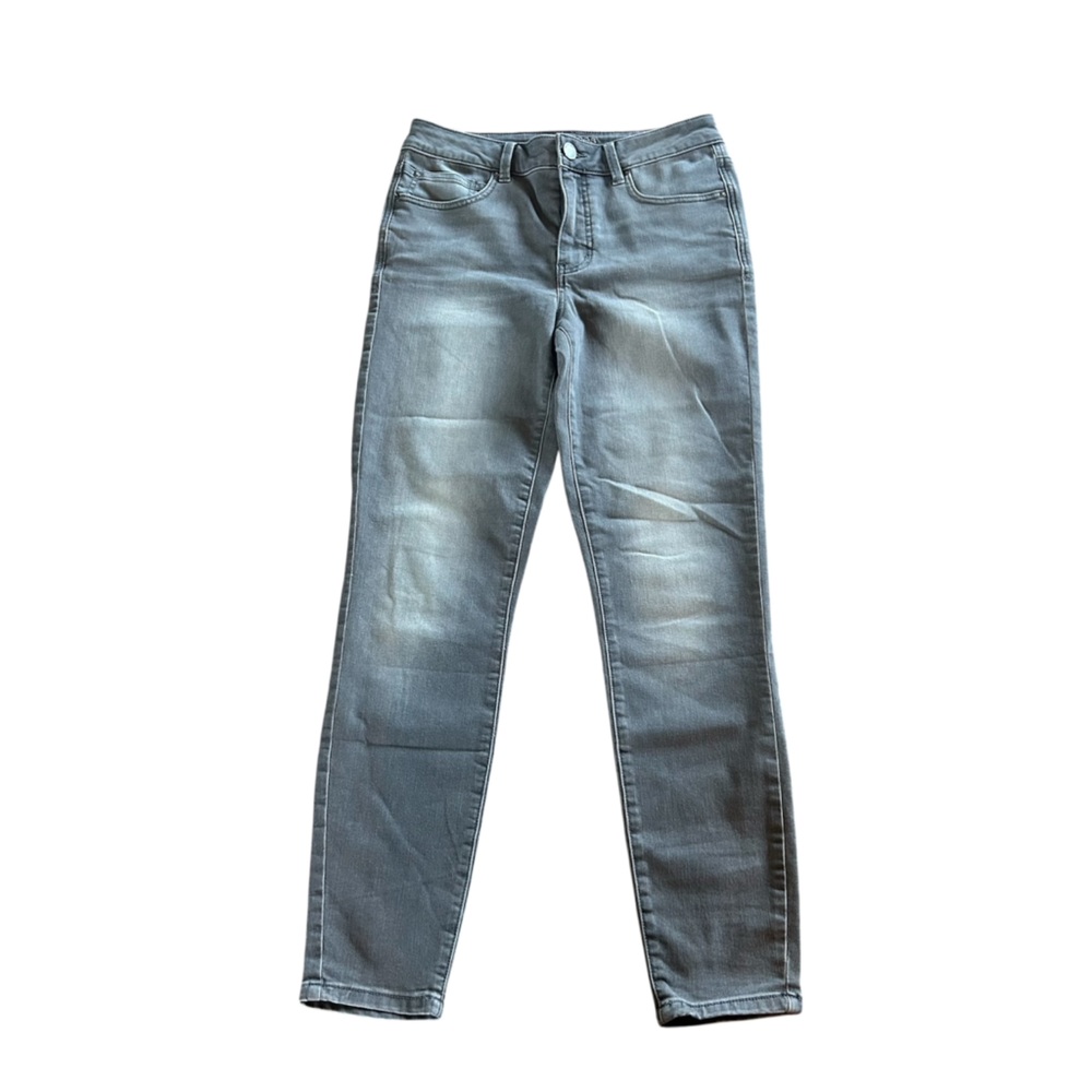 [Maurices] High Rise Gray Skinny Jeans